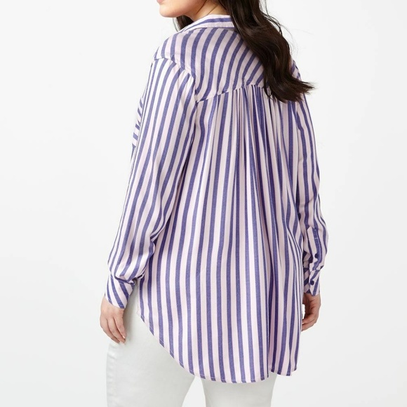 nwt melissa mccarthy tunic blouse shirt SOO SOFT - Picture 2 of 2